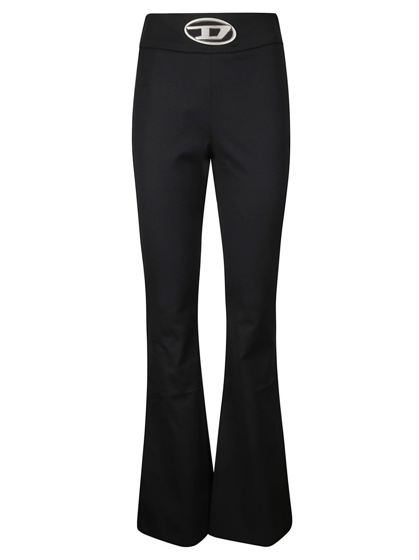 Diesel Flare Trousers With Logo Detail