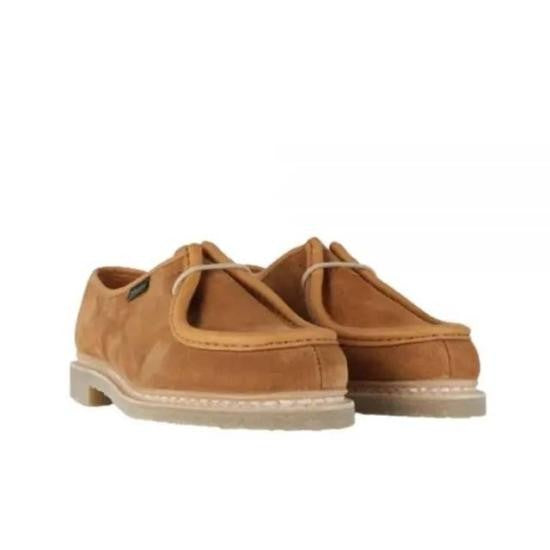 Paraboot Moccasin-Style Suede Loafers With Rubber Sole