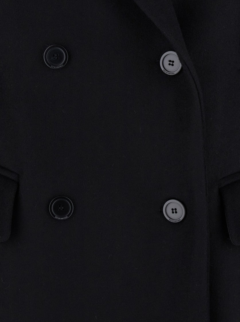 Semi Couture Long Tailored Double-Breasted Coat