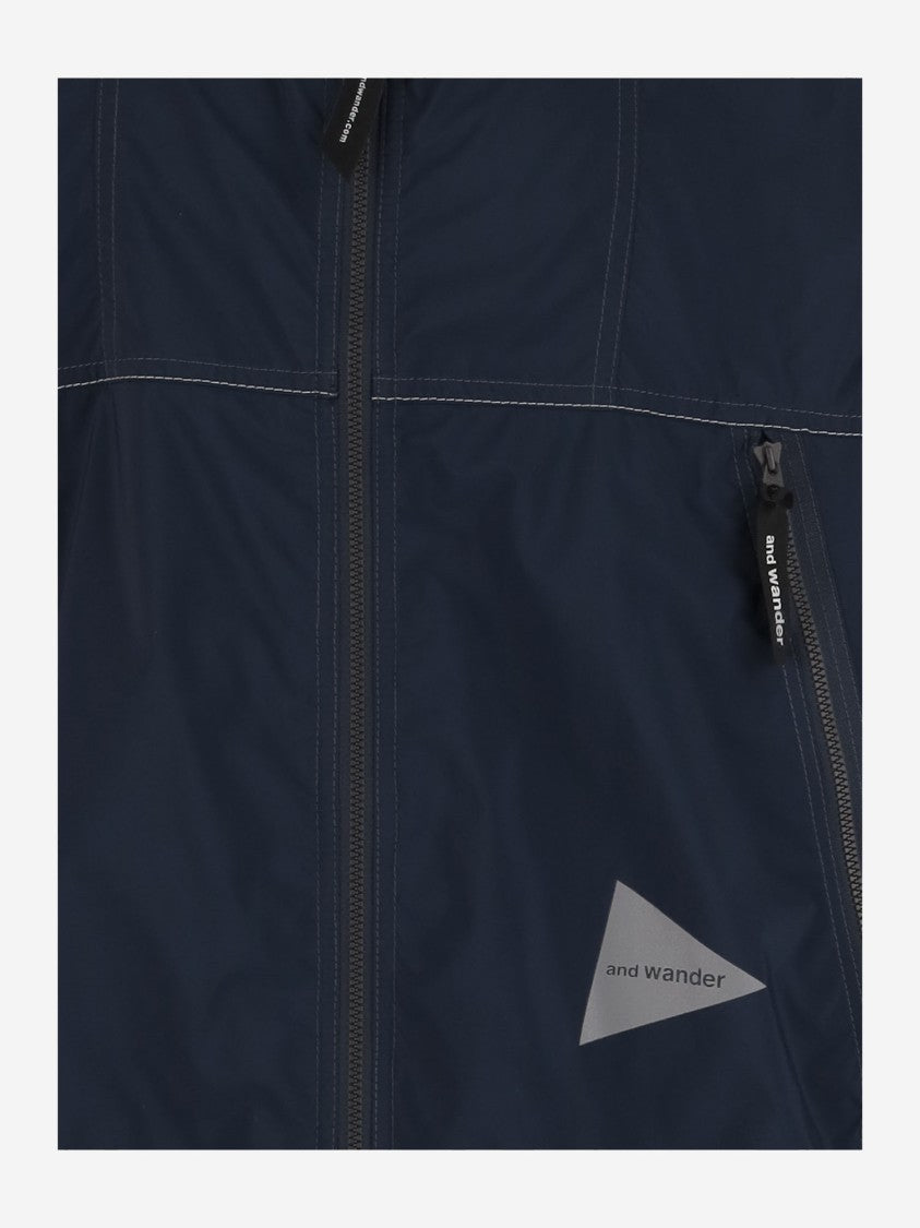And Wander Winter Vest With Logo