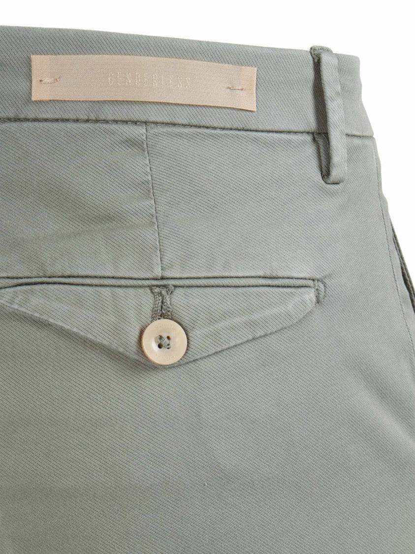 Briglia Cropped Tailored Pressed Crease Straight-Leg Pants