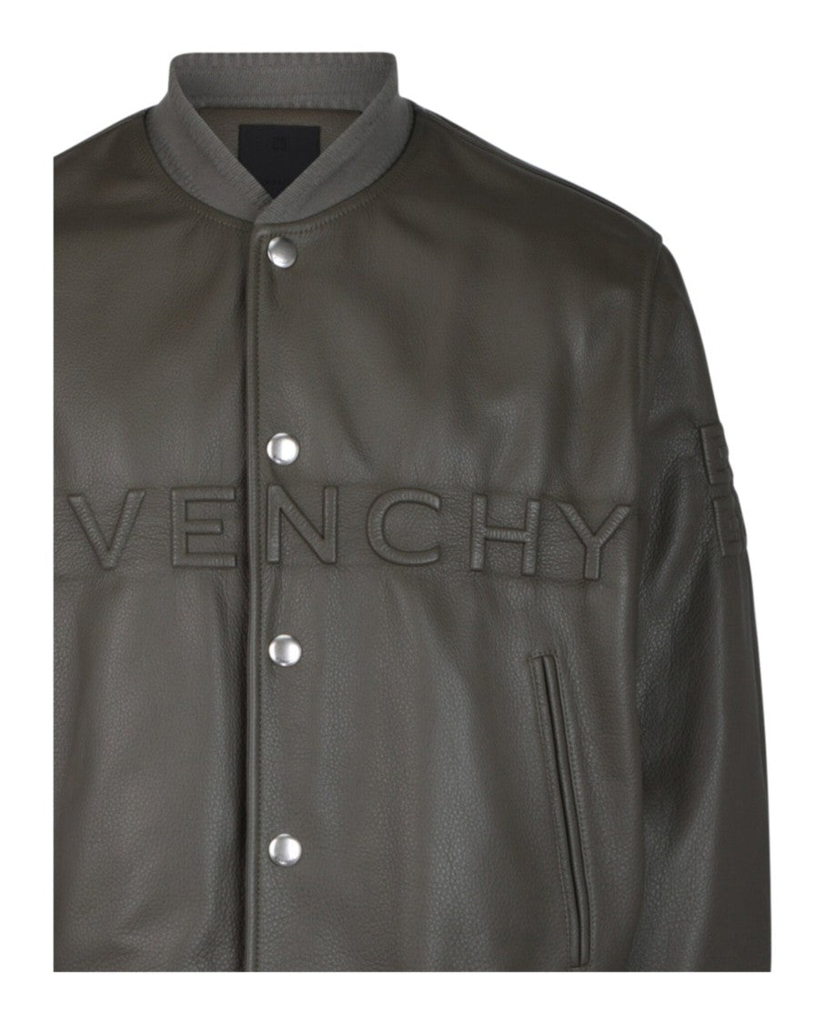 Givenchy Embossed Logo Bomber Jacket