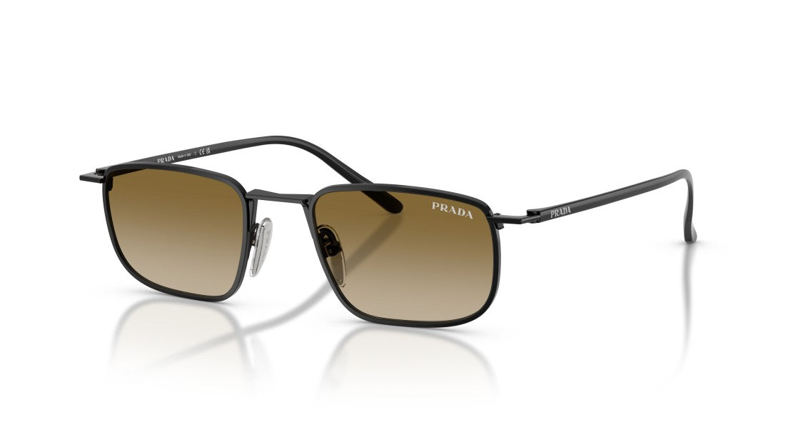 Prada 0Pr D52s Square Metal Frame Sunglasses