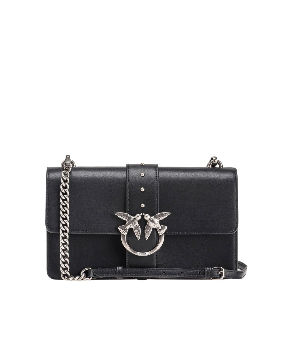 Pinko Medium Love Bag Black Crossbody Bag