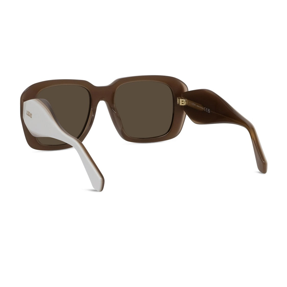Loewe Ivory Oversized Acetate Sunglasses