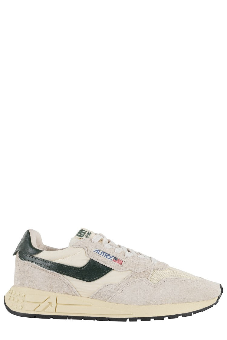 Autry Reelwind Low Sneakers With Suede Inserts