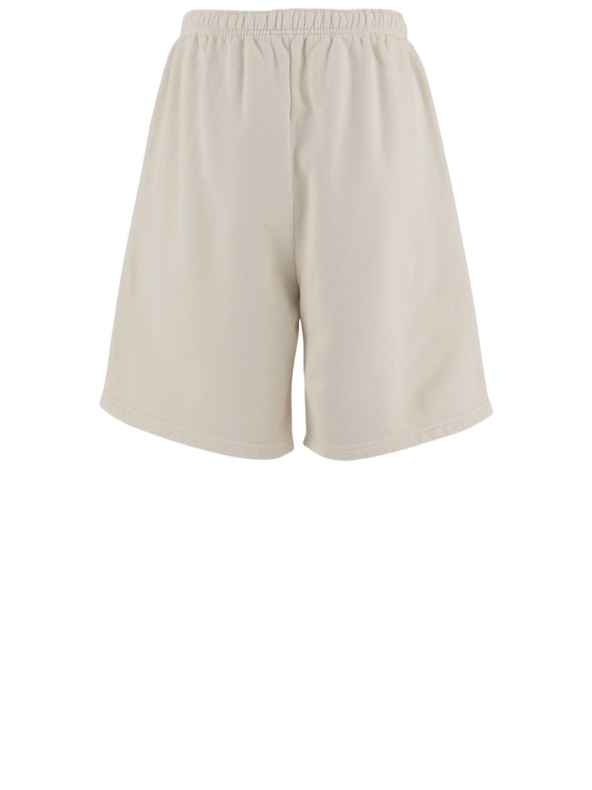 Willy Chavarria Relaxed-Fit Cotton Shorts With Contrast Logo