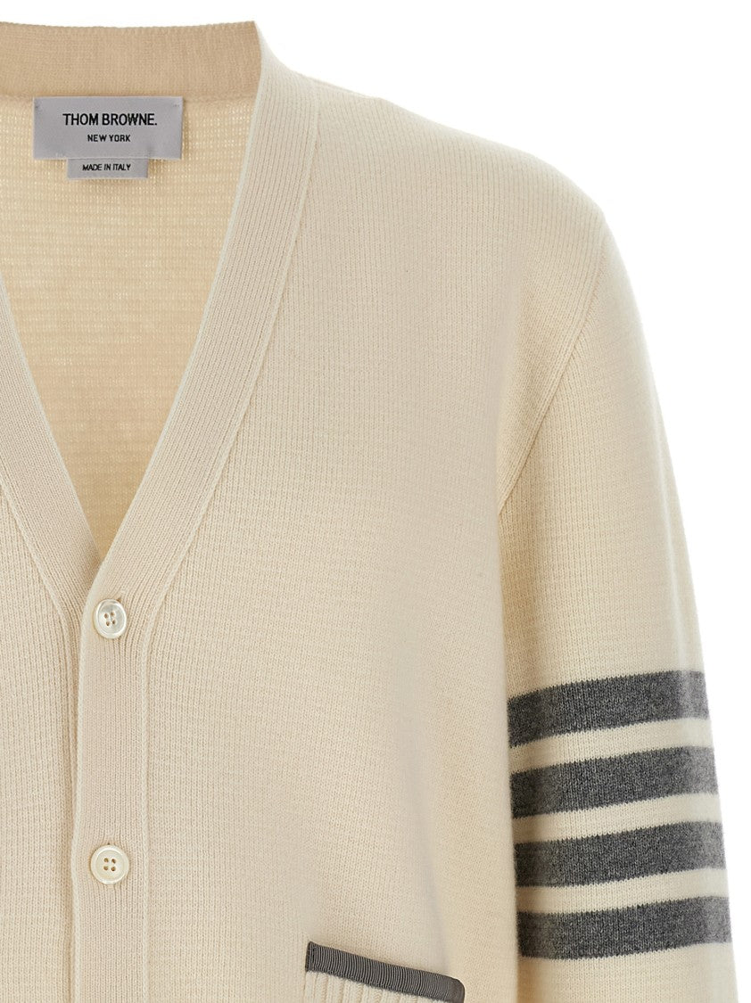 Thom Browne 4-Bar' Wool Cardigan