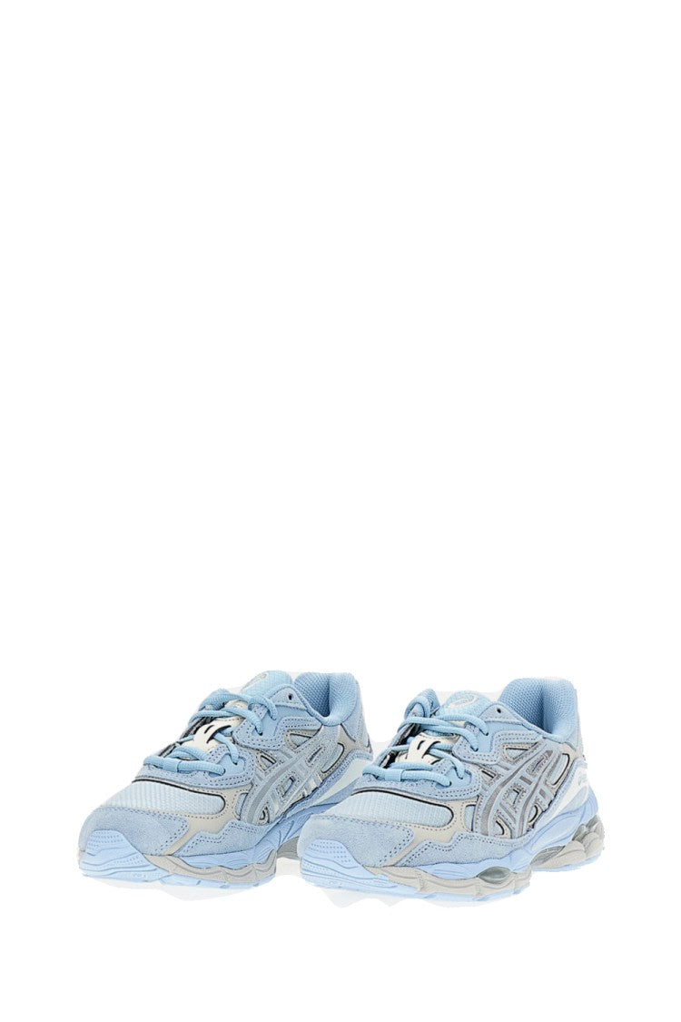 Asics Light Blue 'Gel-Nyc Upper' Leather Sneakers