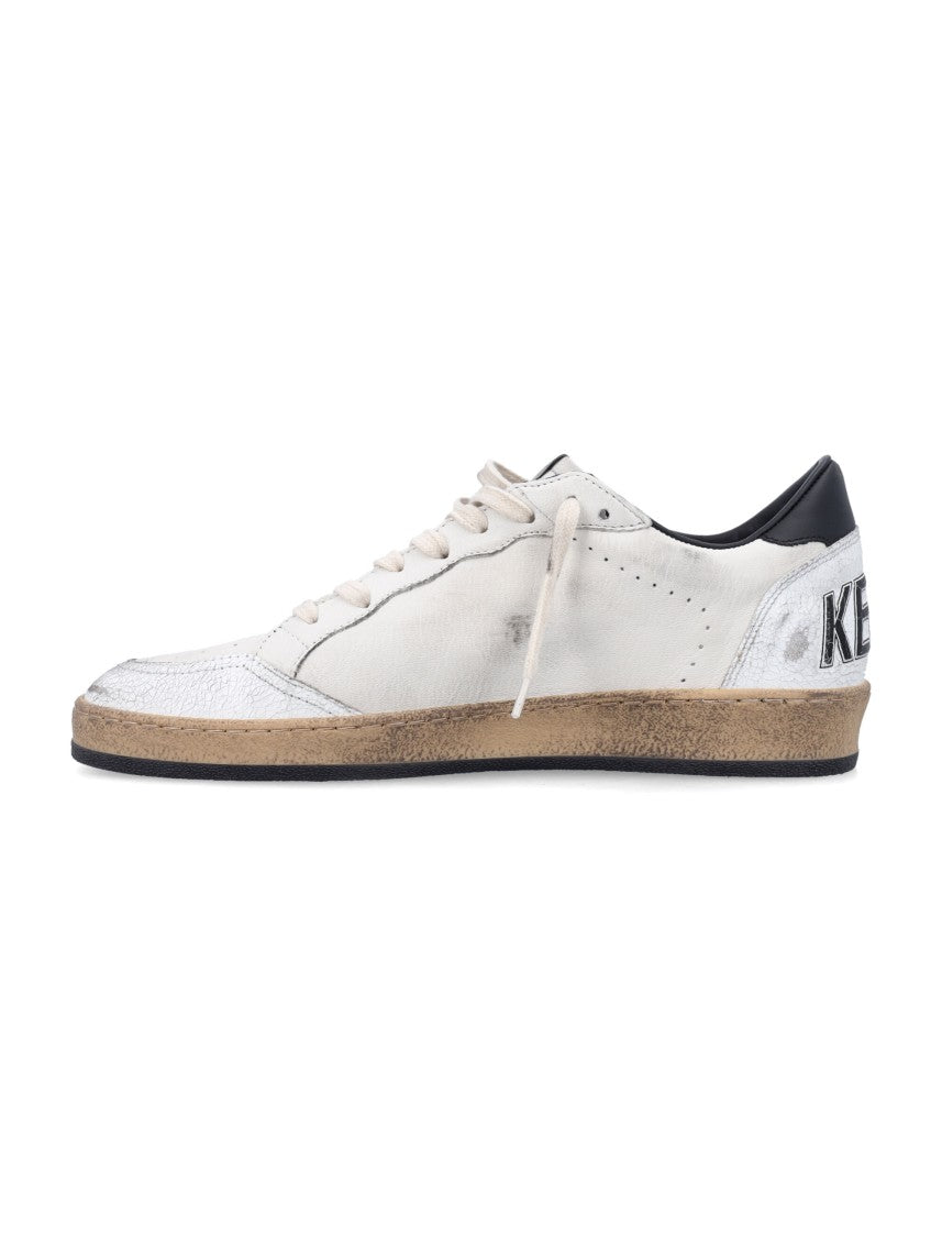 Golden Goose Ball Star White Nappa Leather Sneakers