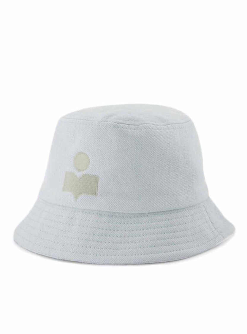 Isabel Marant Haley-Gb Hat - Aqua - Cotton