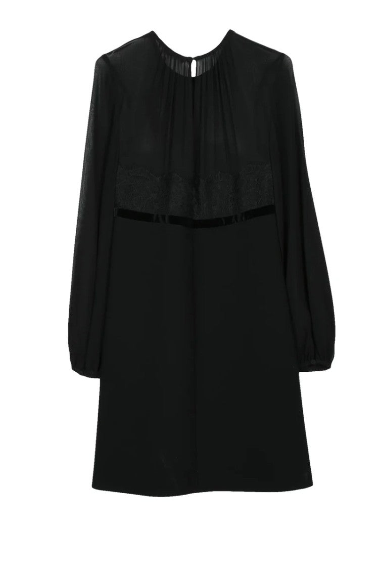 Max Mara Jader Silk Dress - Black