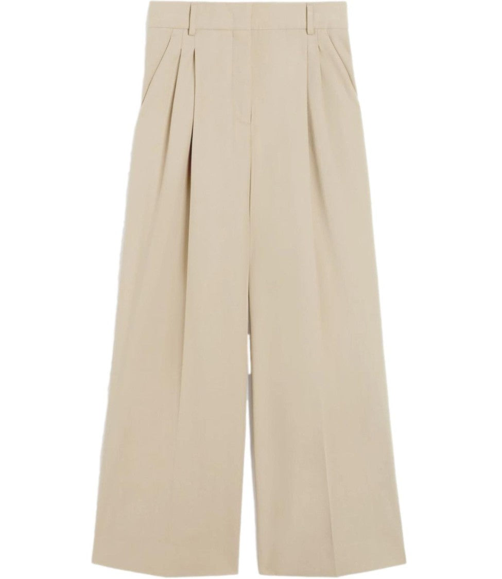 Max Mara Wide-Leg Trousers With High Waist