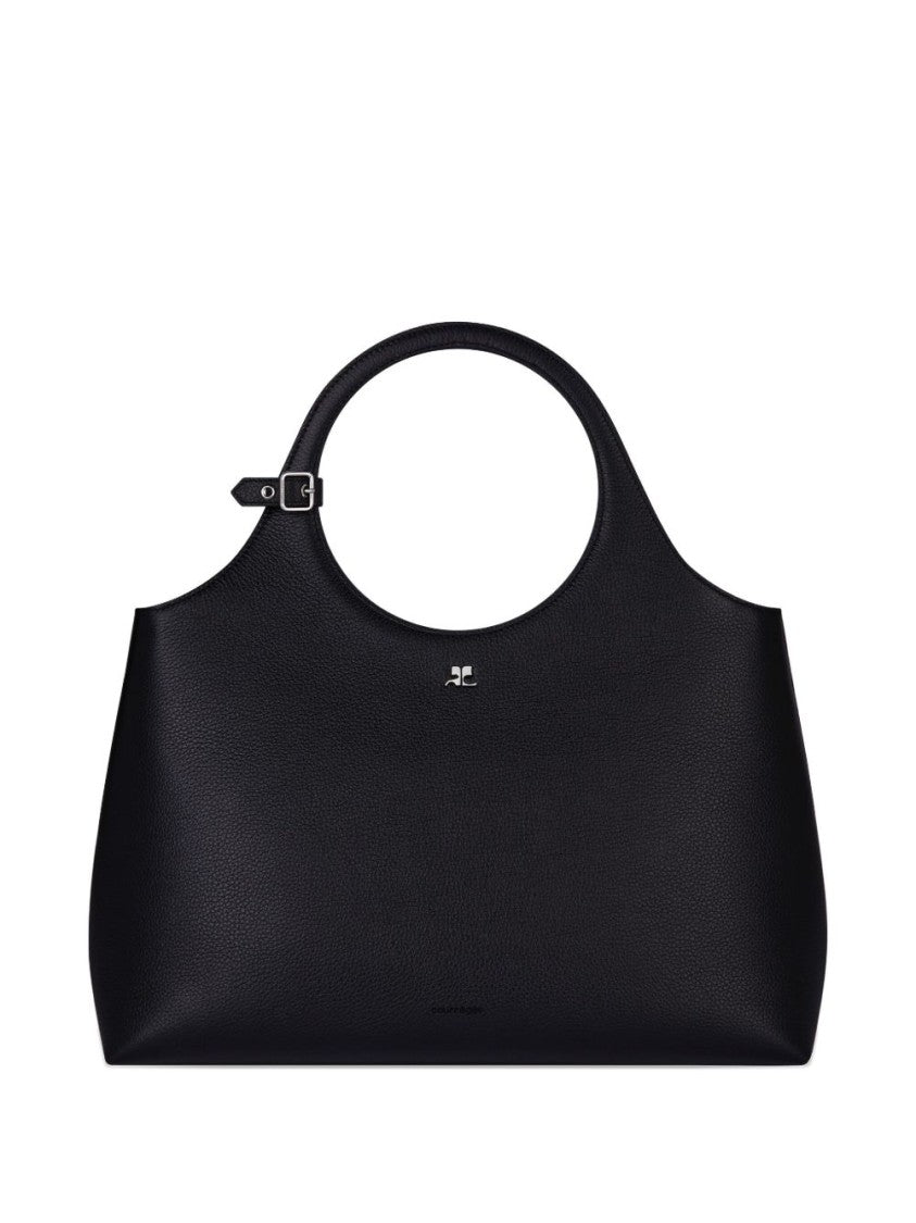 Courrèges Circular Top Handle Bag