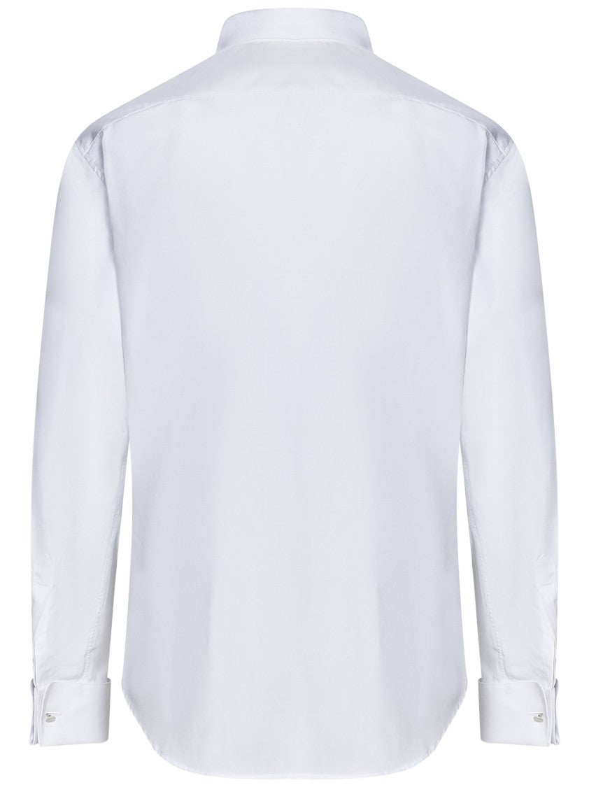 Emporio Armani Wing Collar Plastron Tuxedo Shirt