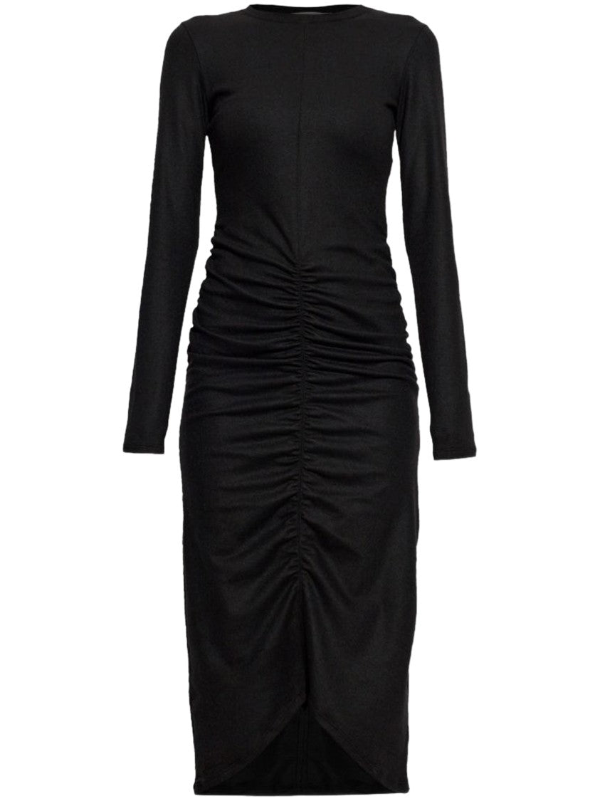 Isabel Marant Étoile Dylin-Gc Asymmetrical Ruched Midi Dress