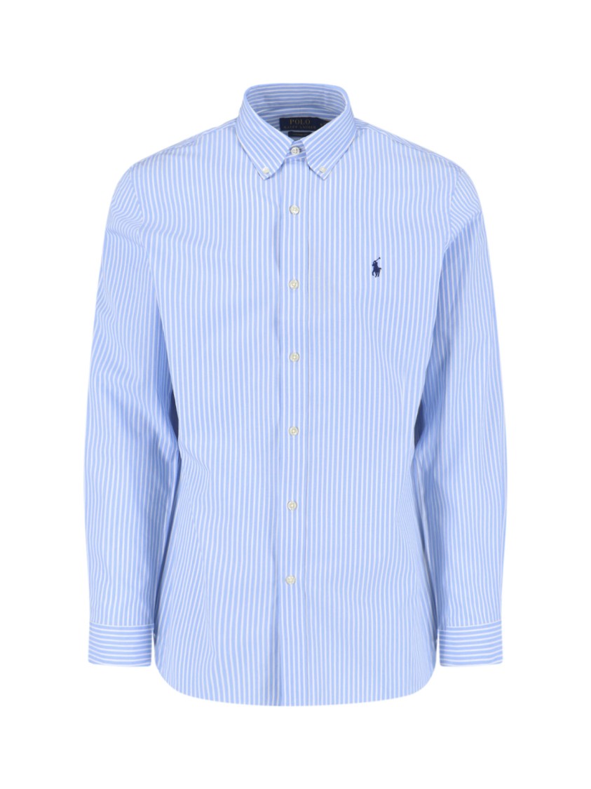 Polo Ralph Lauren Logo Polo Shirt – Light Blue