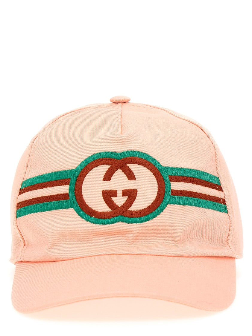 Gucci Embroidered Logo Hat