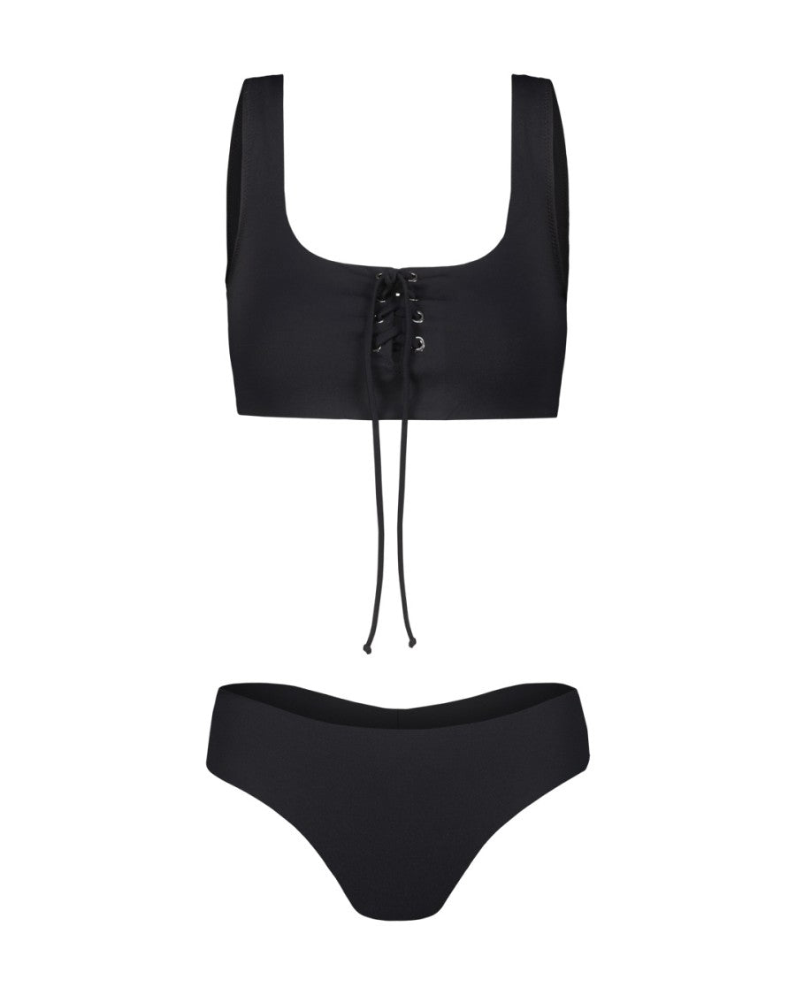 Federica Tosi Bandeau White Bikini