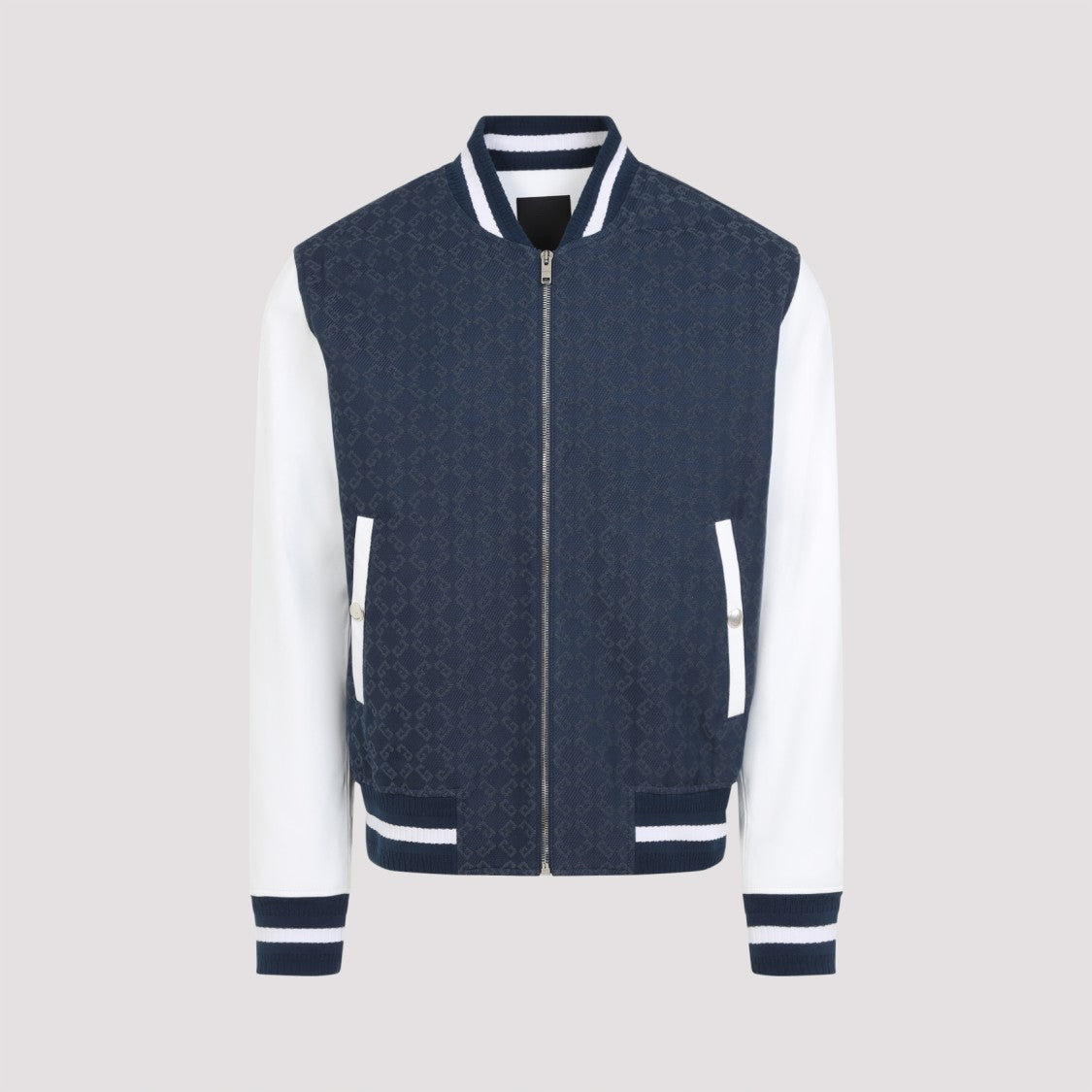 Givenchy Navy Blue Cotton Bomber