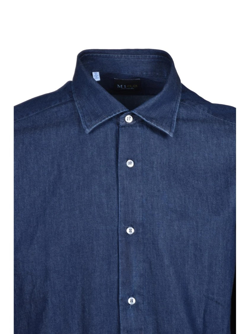 M100 Blue Cotton Shirt
