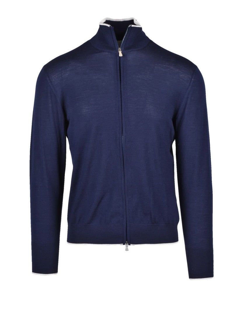 Eleventy Colors Wool Cardigan