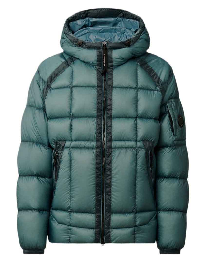 C.P. Company Translucent Lightweight Down Jacket With Adjustable Hood
