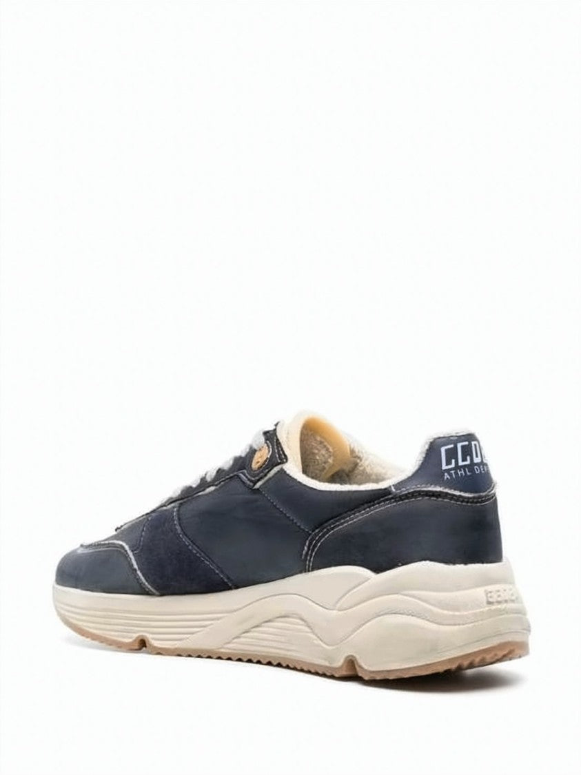 Golden Goose Nylon And Suede Sneakers
