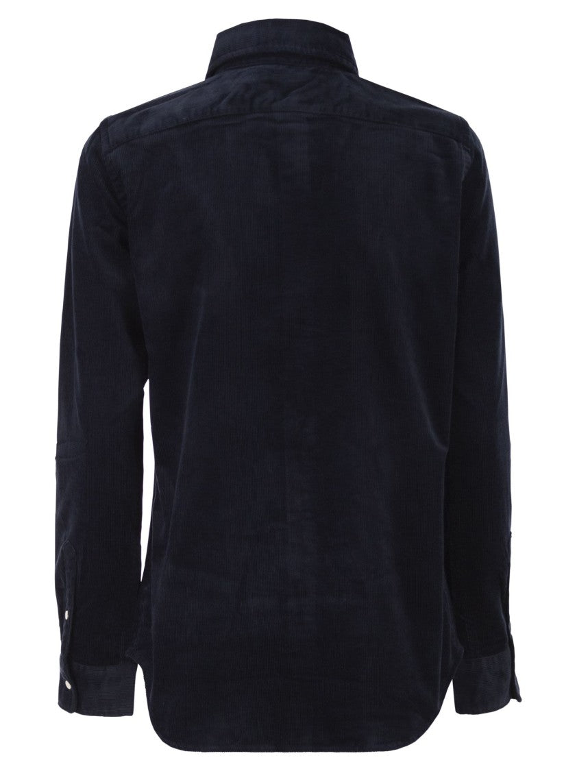 Polo Ralph Lauren Stretch Slim-Fit Velvet Shirt