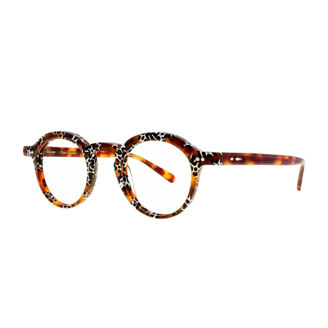 Paname Multicolor Parmentier Acetate Round Glasses