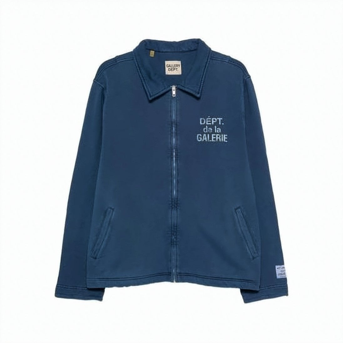 Gallery Dept. Zip-Up Sweatshirt With Collared Neckline