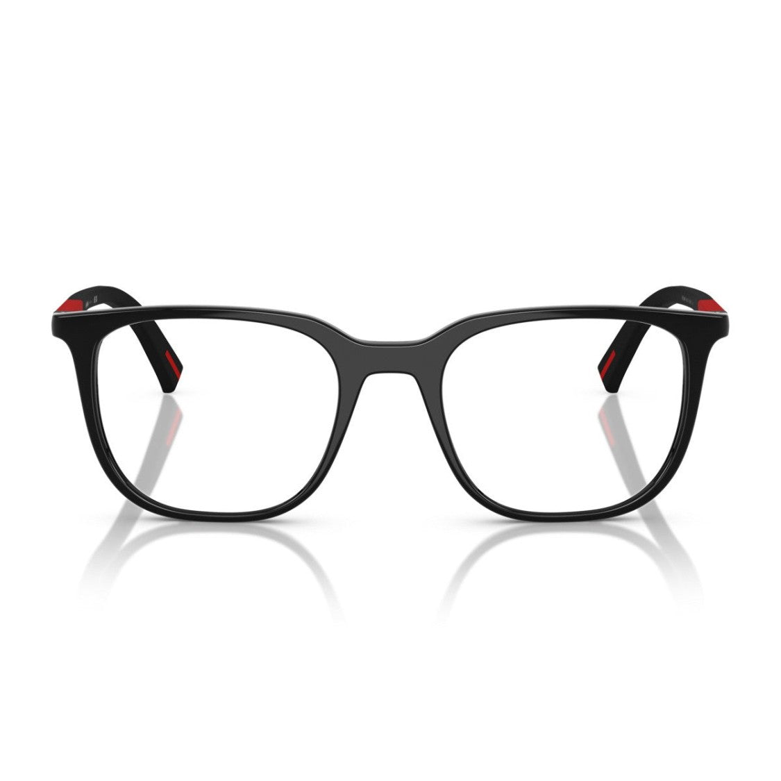 Prada Linea Rossa Black Ps 04Rv Propionate Square Sunglasses