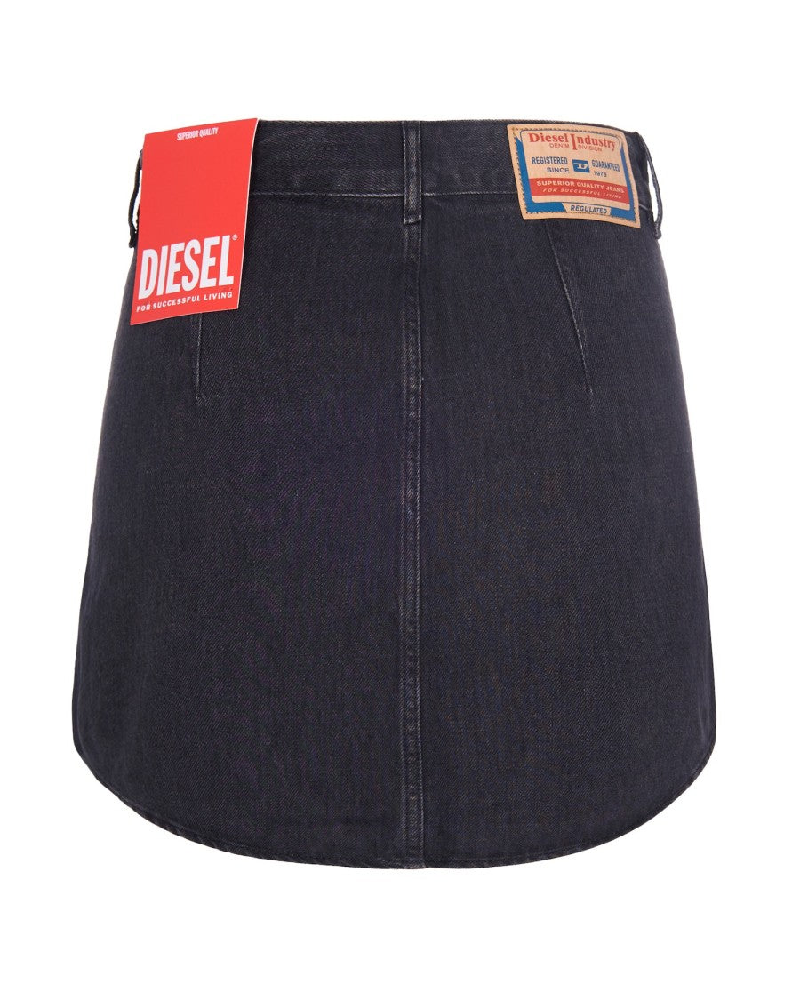 Diesel De-Ard Black Skirt
