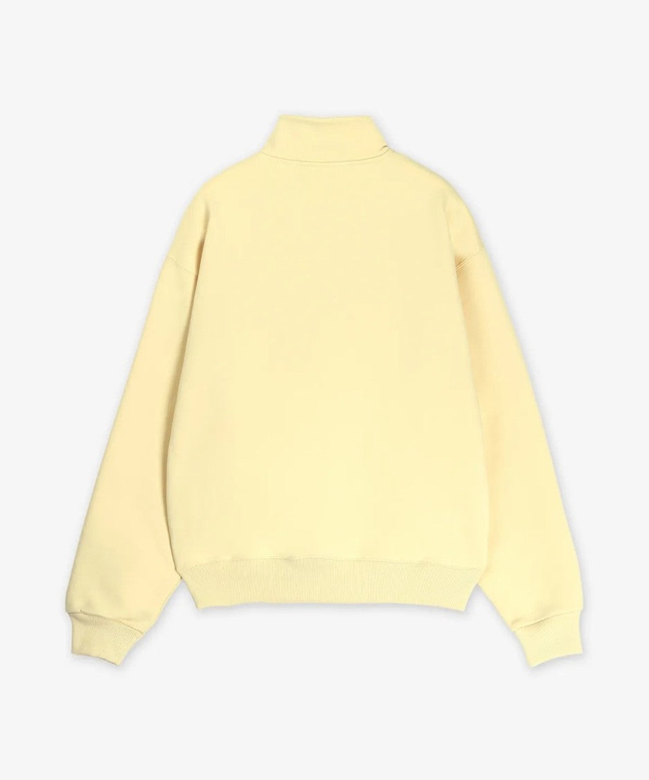 Jacquemus Half-Zip Cotton Fleece Pullover