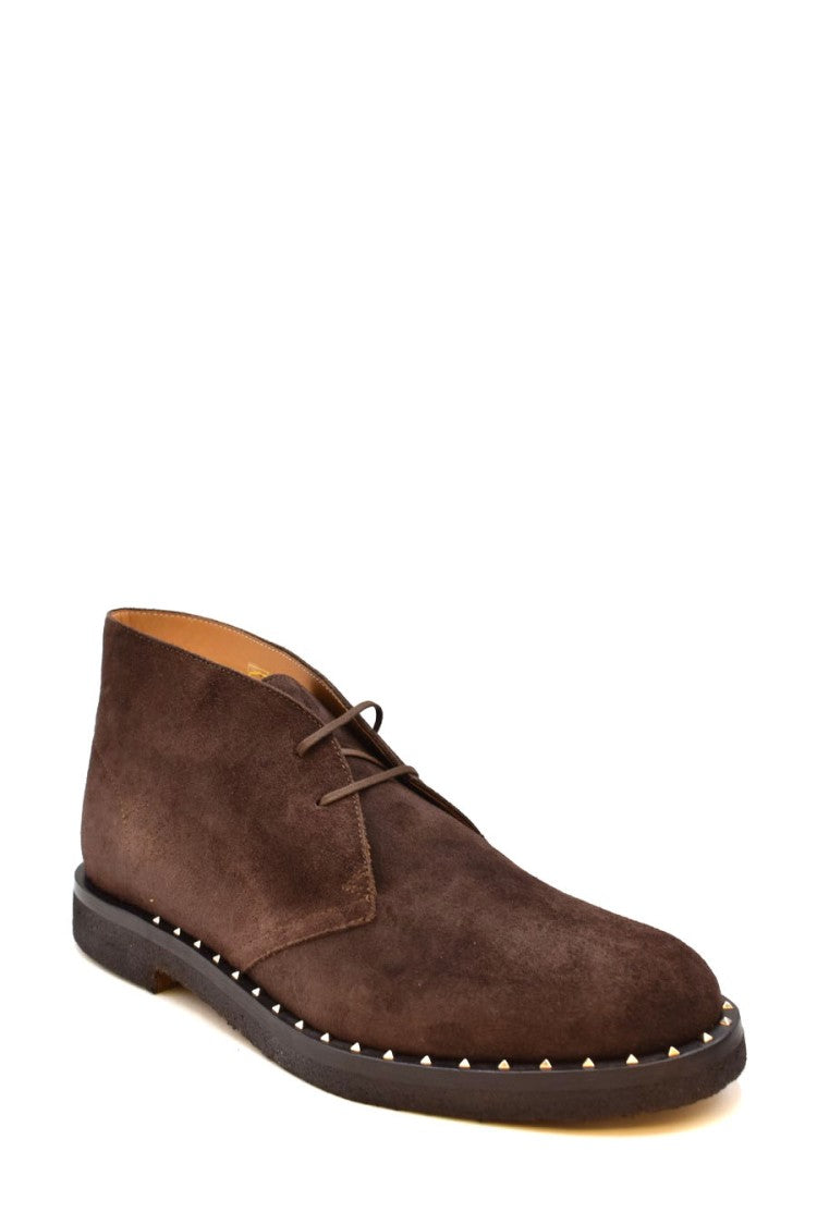 Valentino Garavani Brown Suede Boots