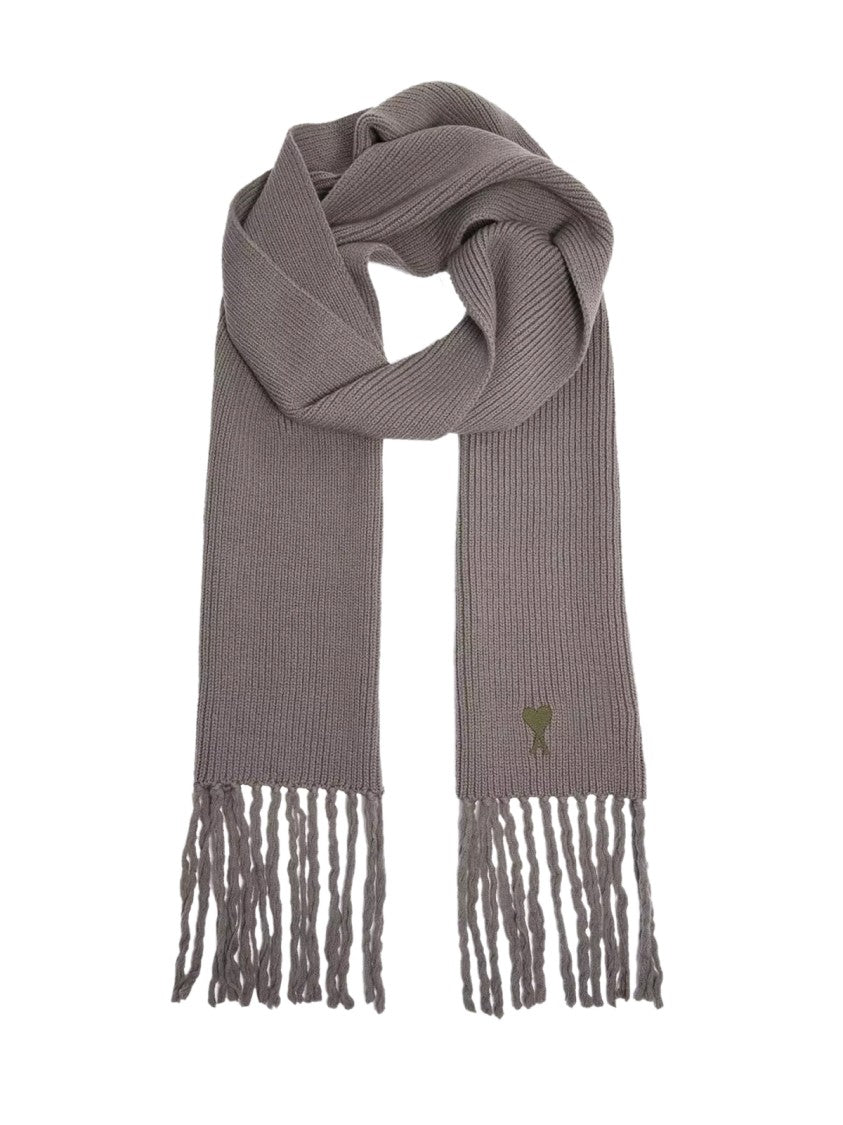 Ami Paris De Coeur Logo Scarf