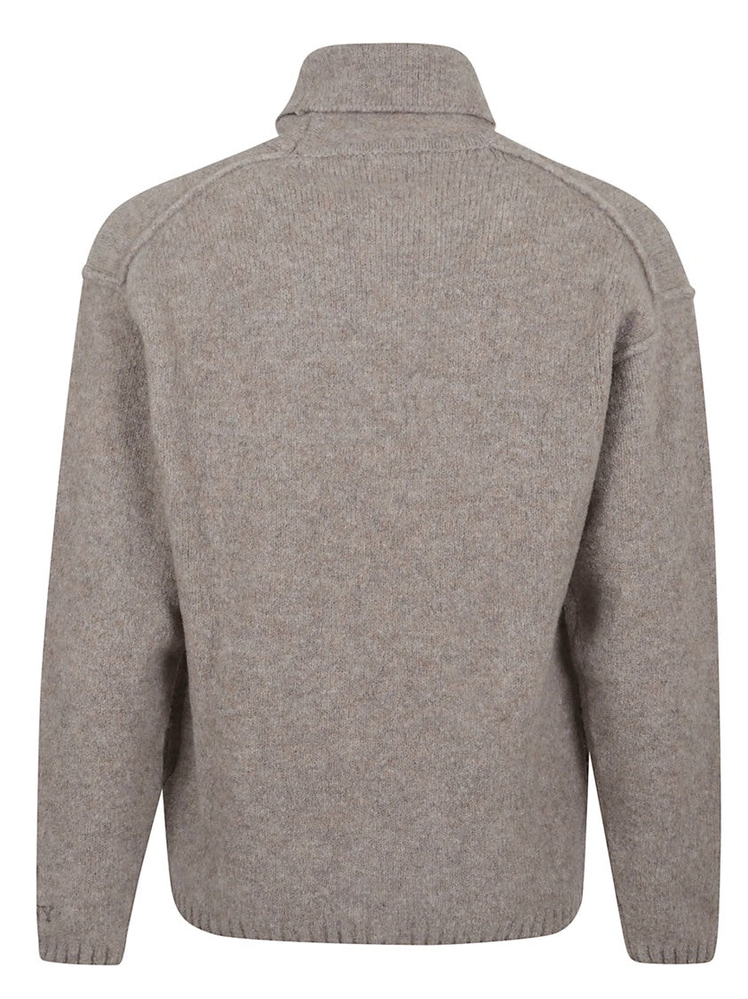 C.P. Company Knitwear Turtle Neck In Merino Extrafine