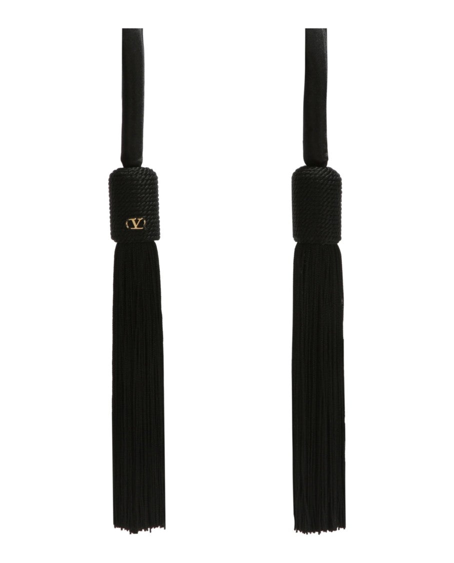 Valentino Runway Silk Satin Rope Belt