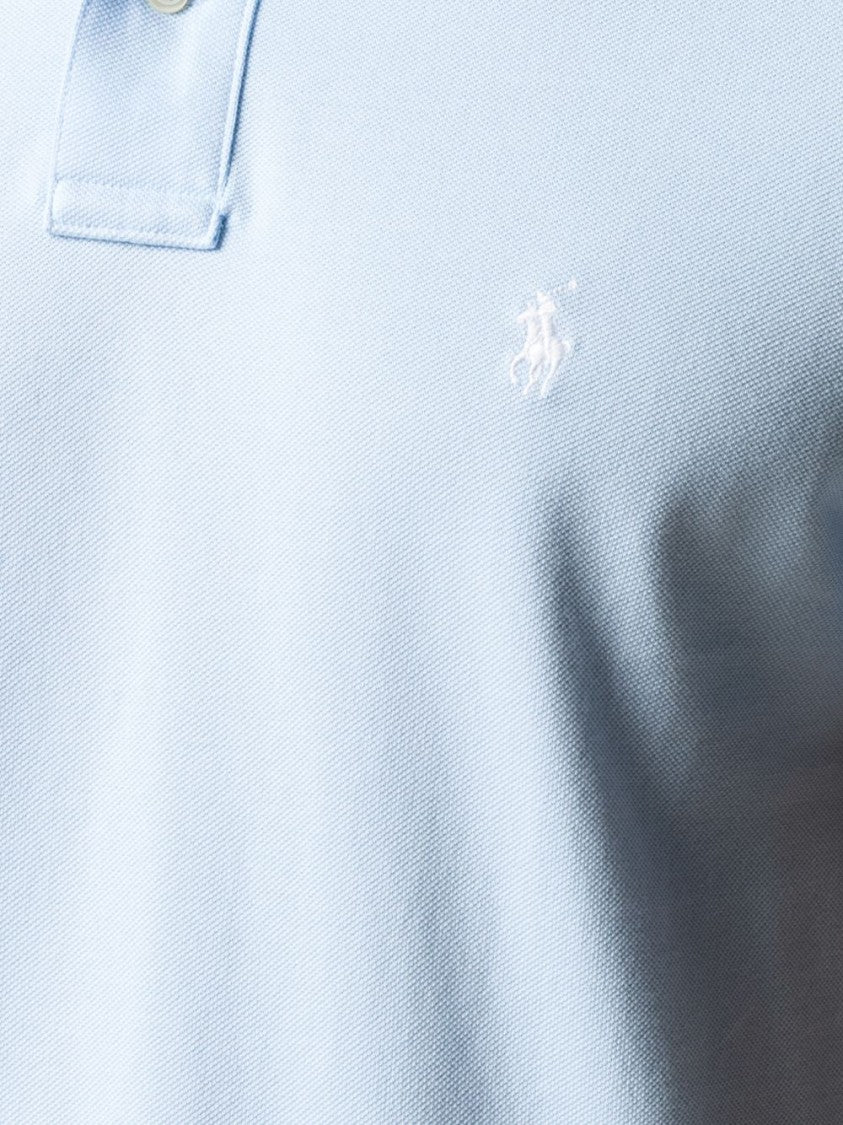 Polo Ralph Lauren Light Blue Cotton Polo Shirt
