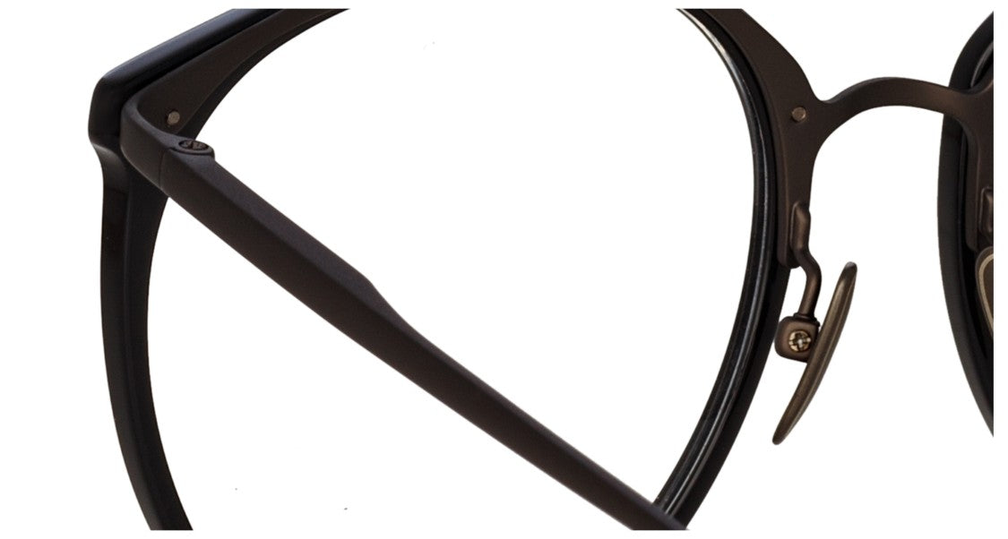 Linda Farrow Lfl Rounded Acetate Eyeglasses With Streamlined Temples