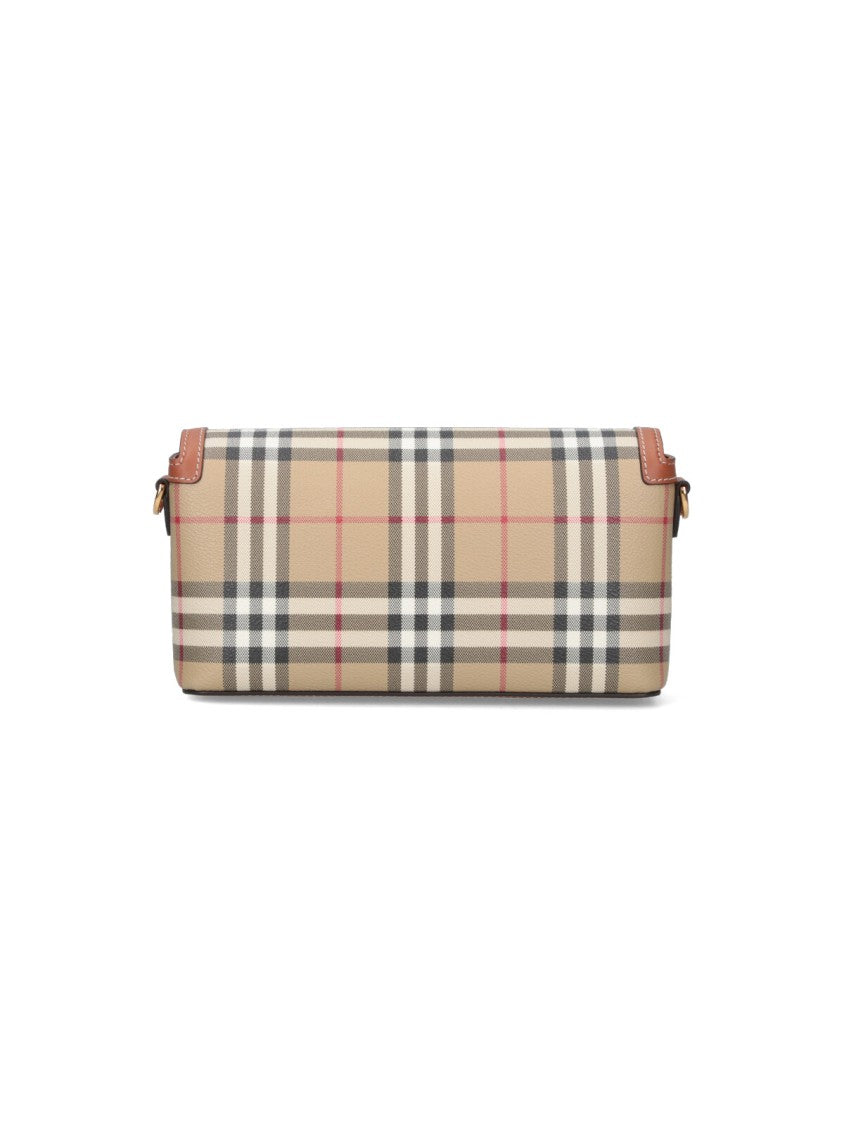 Burberry "Note" Crossbody Bag – Beige
