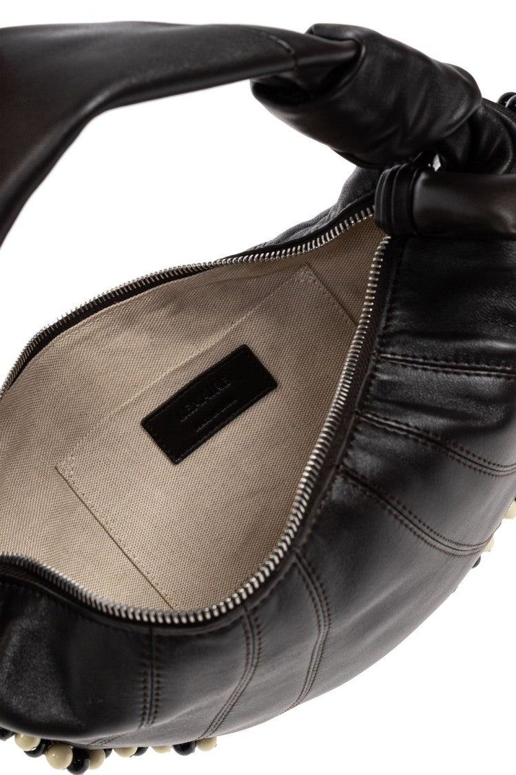 Lemaire Crescent-Shaped Lambskin Tote Bag