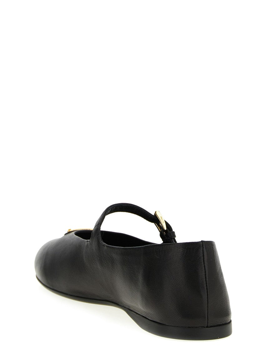Prada Nappa Ballet Flats