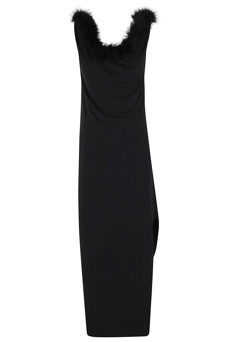 Coperni Boa Jersey Midi Dress
