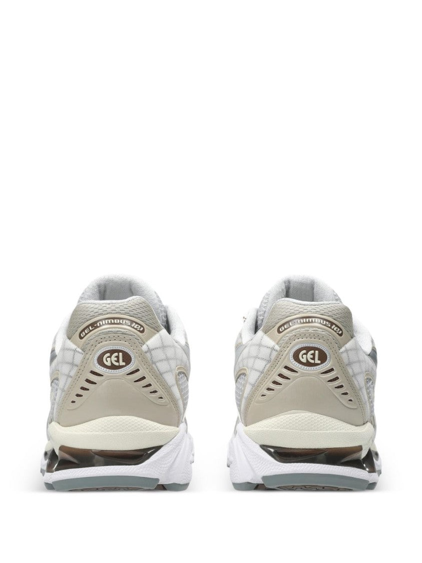 Asics Low-Profile Synthetic Leather Mesh Sneakers