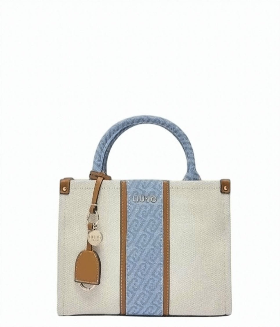 Liu Jo Jacquard Medium Shoulder Handbag