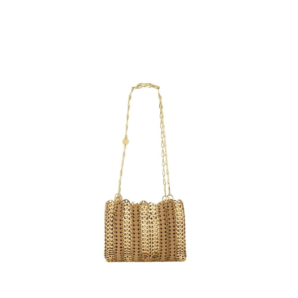 Rabanne Purse - Leather - Gold