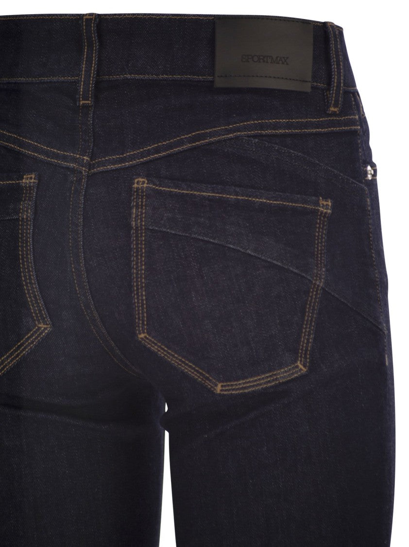 Sportmax Spdrecord - Perfect Mini Flare Jeans