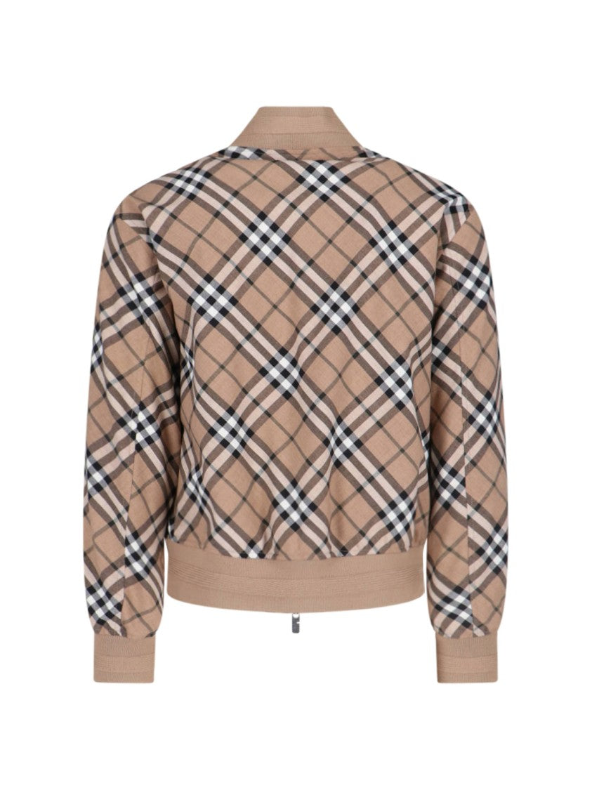 Burberry Bomber Jacket – Beige