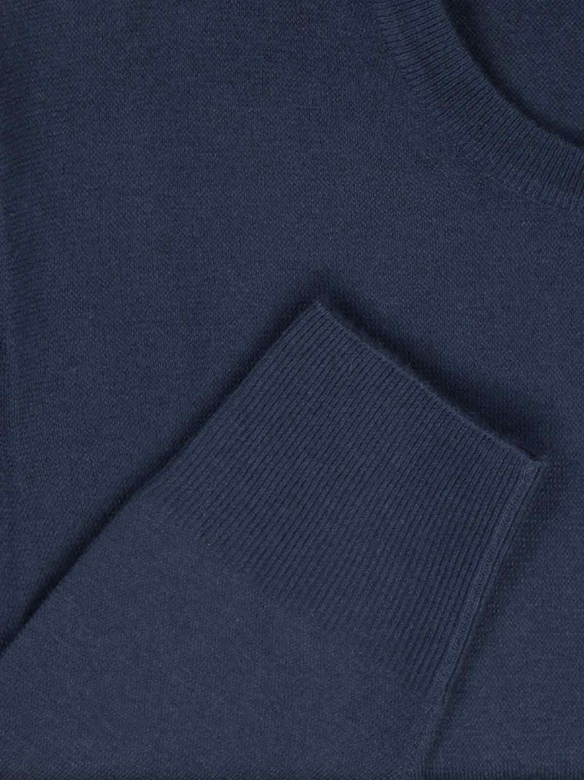 Loro Piana "Cash Light" Sweater, In Blue Cashmere